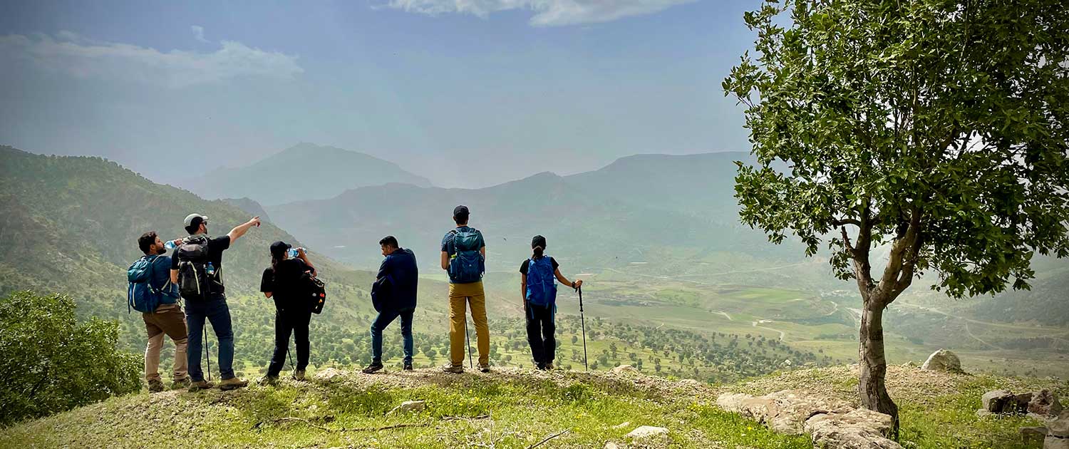 Zagros Mountain Trail in Kurdistan Region of Iraq
